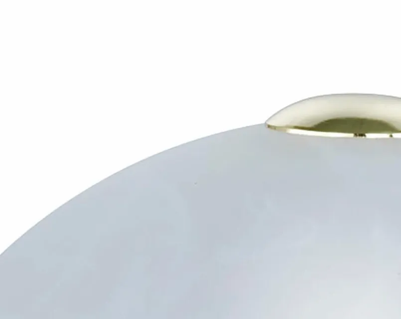 Tischlampen|Trio LED-Tischleuchte Donna Messing