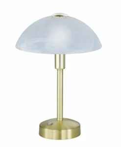 Tischlampen|Trio LED-Tischleuchte Donna Messing