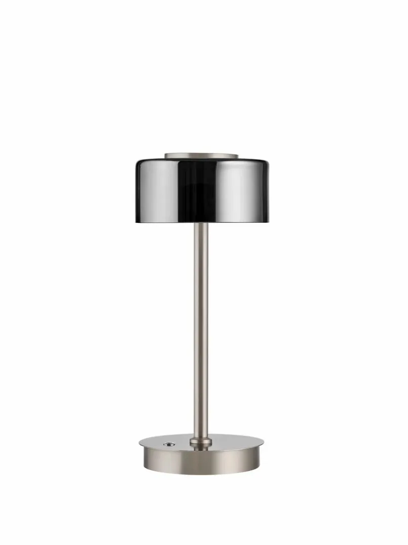 Tischlampen|Hell LED-Tischleuchte Dune Silber