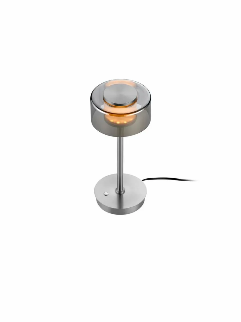 Tischlampen|Hell LED-Tischleuchte Dune Silber