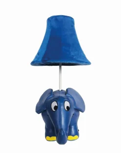 Happy Lamps Kinderlampen|Kinderlampen-LED-Tischleuchte Elefant Blau
