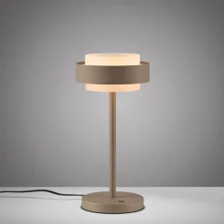 SCHÖNER WOHNEN-Kollektion Tischlampen-LED-Tischleuchte Elmo Sand