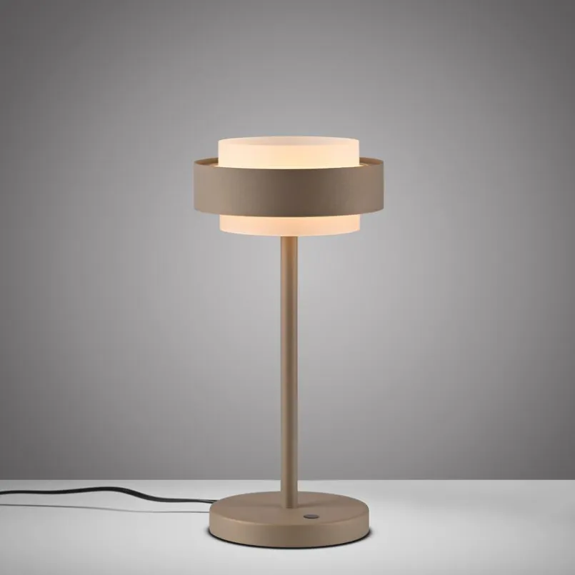 SCHÖNER WOHNEN-Kollektion Tischlampen-LED-Tischleuchte Elmo Sand