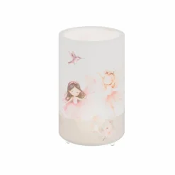 ELOBRA kids Kinderlampen|Kinderlampen-LED-Tischleuchte Feenwelt Rosa