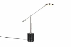 Tischlampen|Trio Select LED-Tischleuchte Fiore Nickel matt
