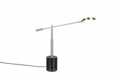 Tischlampen|Trio Select LED-Tischleuchte Fiore Nickel matt