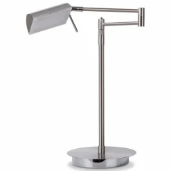 Tischlampen|Hell LED-Tischleuchte Graz Silber