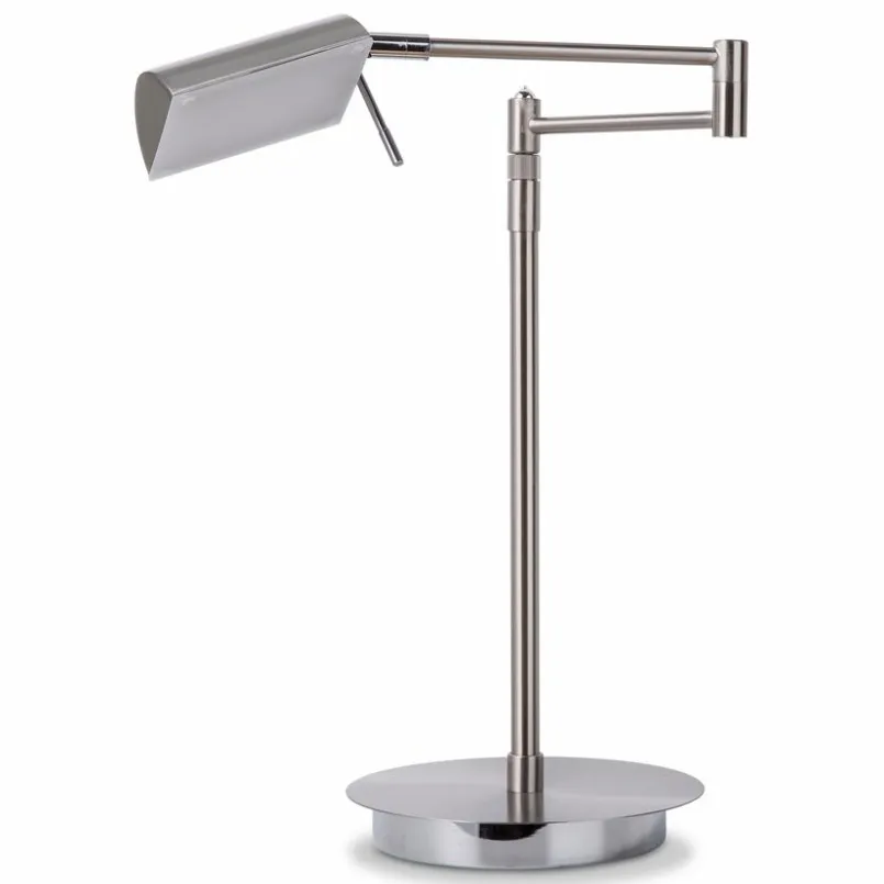 Tischlampen|Hell LED-Tischleuchte Graz Silber