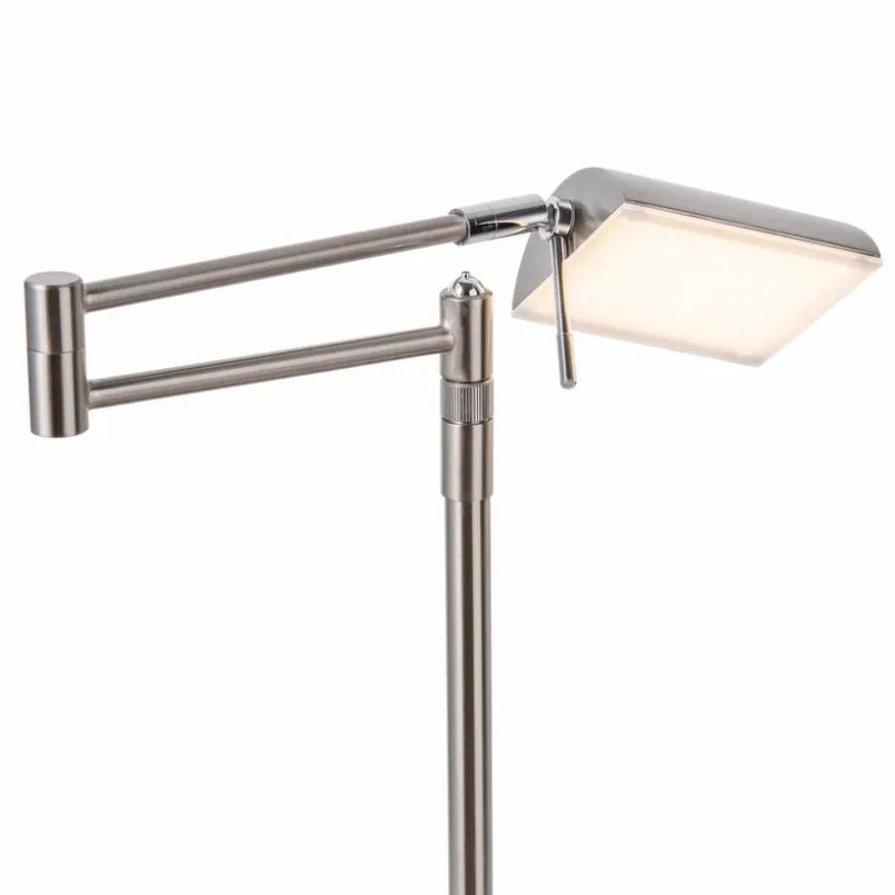 Tischlampen|Hell LED-Tischleuchte Graz Silber
