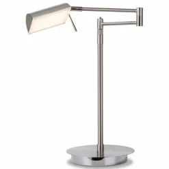 Tischlampen|Hell LED-Tischleuchte Graz Silber