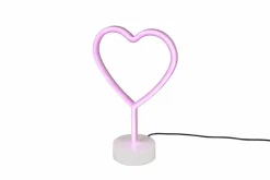 Reality Leuchten Akkuleuchten|Tischlampen-LED-Tischleuchte Heart Weiß