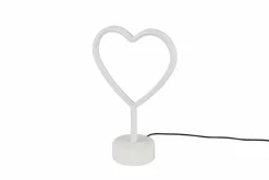 Reality Leuchten Akkuleuchten|Tischlampen-LED-Tischleuchte Heart Weiß
