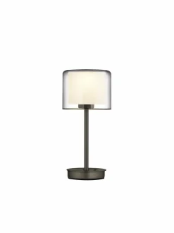 Tischlampen|Hell LED-Tischleuchte Klara Bronze