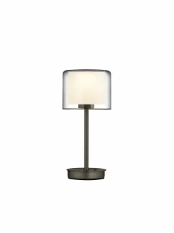 Tischlampen|Hell LED-Tischleuchte Klara Bronze