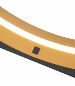 Musterring Leuchten Tischlampen-LED-Tischleuchte Loop Schwarz