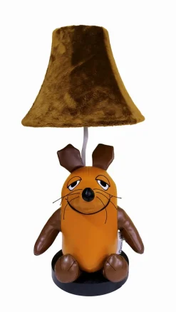 Kinderlampen|Kinderlampen|Happy Lamps LED-Tischleuchte Maus Braun