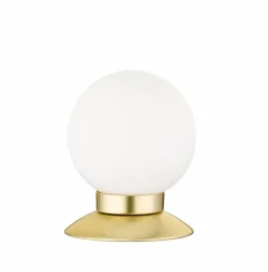 Tischlampen|Reality Leuchten LED-Tischleuchte Princess Messing