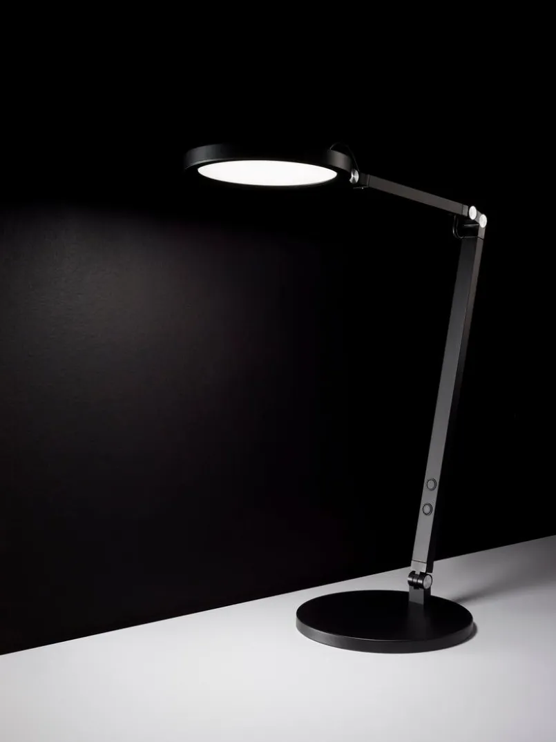 Tischlampen|FABAS LED-Tischleuchte Regina Schwarz