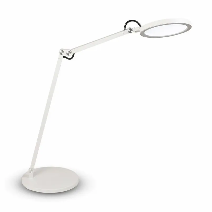 FABAS Tischlampen-LED-Tischleuchte Regina Weiß