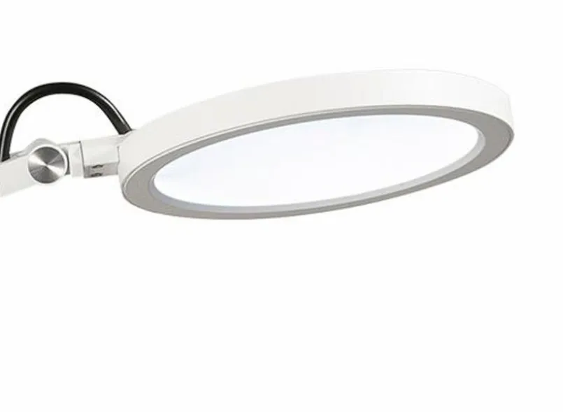 FABAS Tischlampen-LED-Tischleuchte Regina Weiß