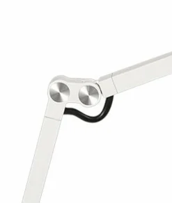 FABAS Tischlampen-LED-Tischleuchte Regina Weiß