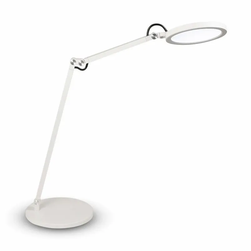 FABAS Tischlampen-LED-Tischleuchte Regina Weiß