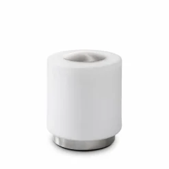 FABAS Tischlampen-LED-Tischleuchte Simi Nickel matt