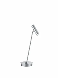 Tischlampen|Hell LED-Tischleuchte Tom Pro Nickel matt / Chrom