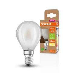 E14|Osram LED-Tropfen E14/2,5 Watt/Energie B Weiß
