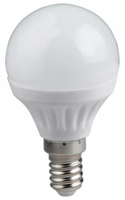 Trio E14-LED-Tropfenform E14/5 Watt/Energie F Weiß