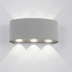 Außenwandleuchten|Außenwandleuchten|Paul Neuhaus LED-Wandleuchte Carlo Silber
