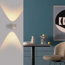 SCHÖNER WOHNEN-Kollektion Wandleuchten-LED-Wandleuchte Chia Sand