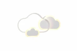 Reality Leuchten Wandleuchten-LED-Wandleuchte Cloudy Weiß