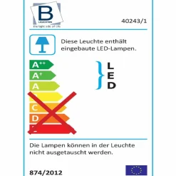LED-Wandleuchte Delta<Hell Best