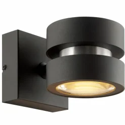 lumiCouture Wandleuchten-LED-Wandleuchte Glow Sphere Schwarz
