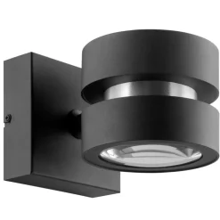 lumiCouture Wandleuchten-LED-Wandleuchte Glow Sphere Schwarz