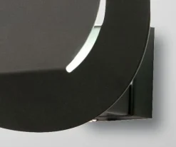 Wandleuchten|FABAS LED-Wandleuchte Hector Schwarz