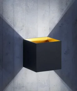 Wandleuchten|Trio LED-Wandleuchte Louis Schwarz