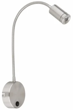 Wandleuchten|Globo LED-Wandleuchte Milly Silber