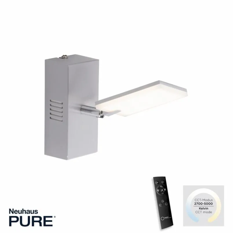 Neuhaus PURE Wandleuchten-LED-Wandleuchte Pure Mira Alu