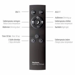 Neuhaus PURE Wandleuchten-LED-Wandleuchte Pure Mira Alu