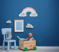 Wandleuchten|Globo LED-Wandleuchte Rainbow Bunt