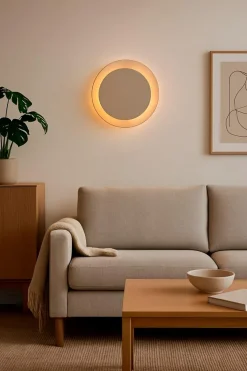 GeeTi Wandleuchten-LED-Wandleuchte Salerno Beige