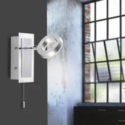 Spots & Strahle|Wandleuchten|Paul Neuhaus LED-Wandleuchte Sileda Alu