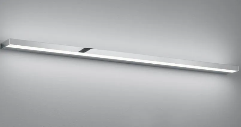 Helestra Spiegelleuchten-LED-Wandleuchte Slate Chrom
