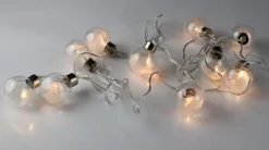 Lichterketten|DesignLive Lichterkette Kugel Silber