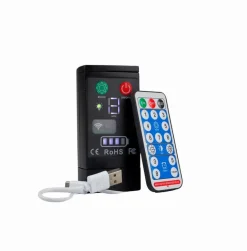 DesignLive Lichterketten-Lichterkette Powerbank Schwarz
