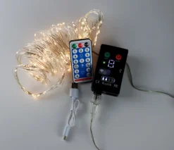 Lichterketten|DesignLive Lichterkette Regen 200 cm Silber