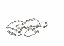 Lichterketten|DesignLive Lichterkette Schneeflocke Silber