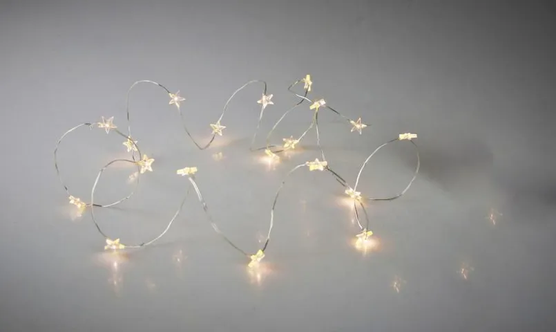 Lichterkette Sterne<AM Design